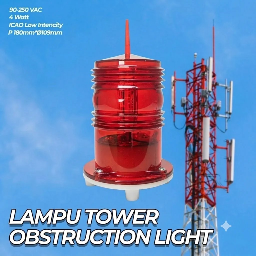 Lampu Tower Obstruction Light Safelight